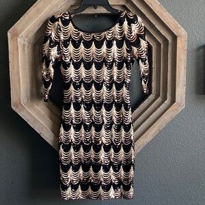 Gorgeous sequin mini dress